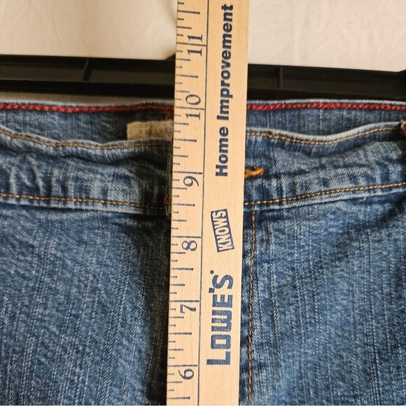 Levi's 550 Jeans Women’s 12L (31x32) Relaxed Fit Bootcut Mid Rise Medium Wash - Picture 6 of 10